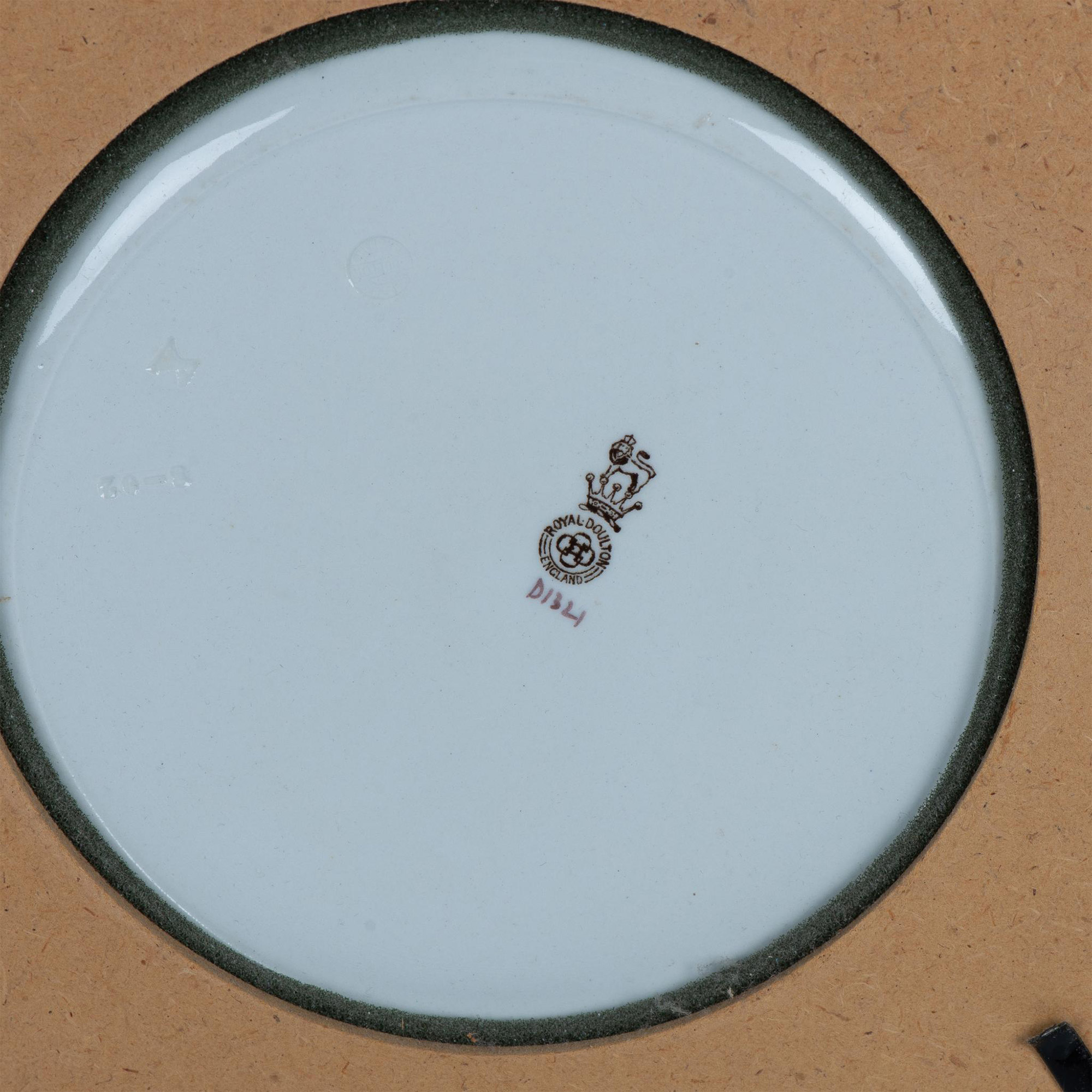Pair of Royal Doulton Hunting Morland Seriesware Plates - Bild 5 aus 9