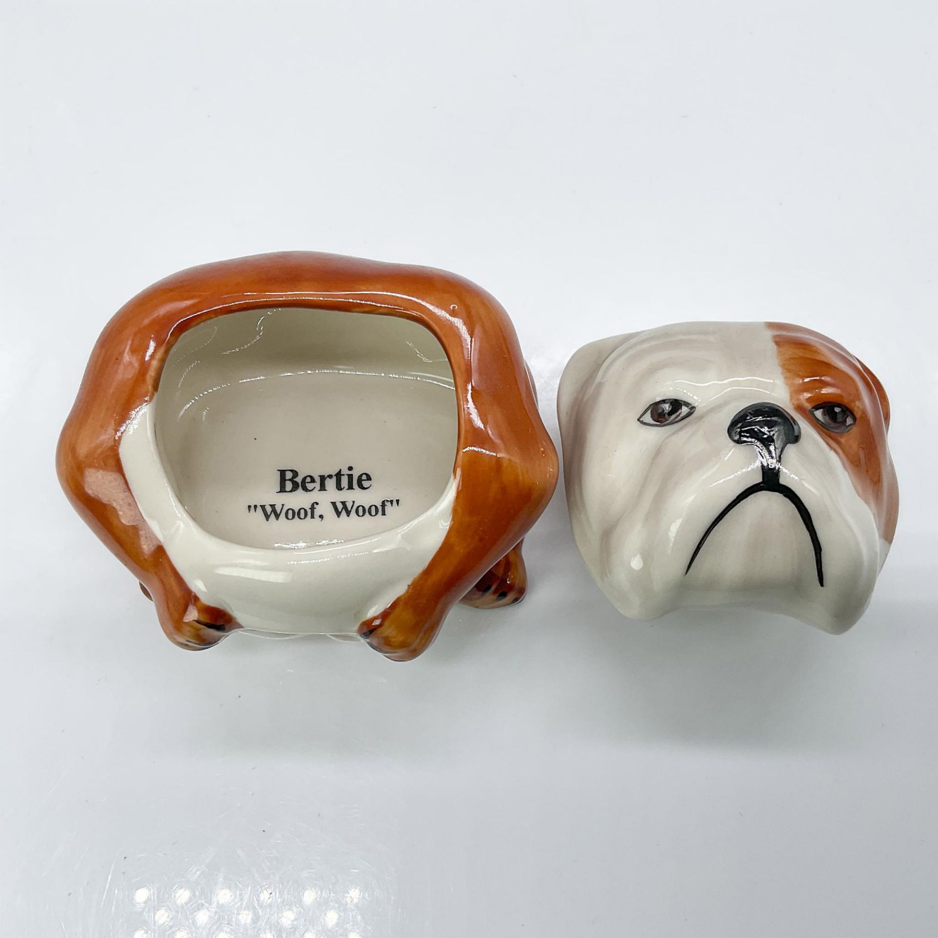 Kevin Francis Face Pots, Bertie Woof, Woof - Image 3 of 4