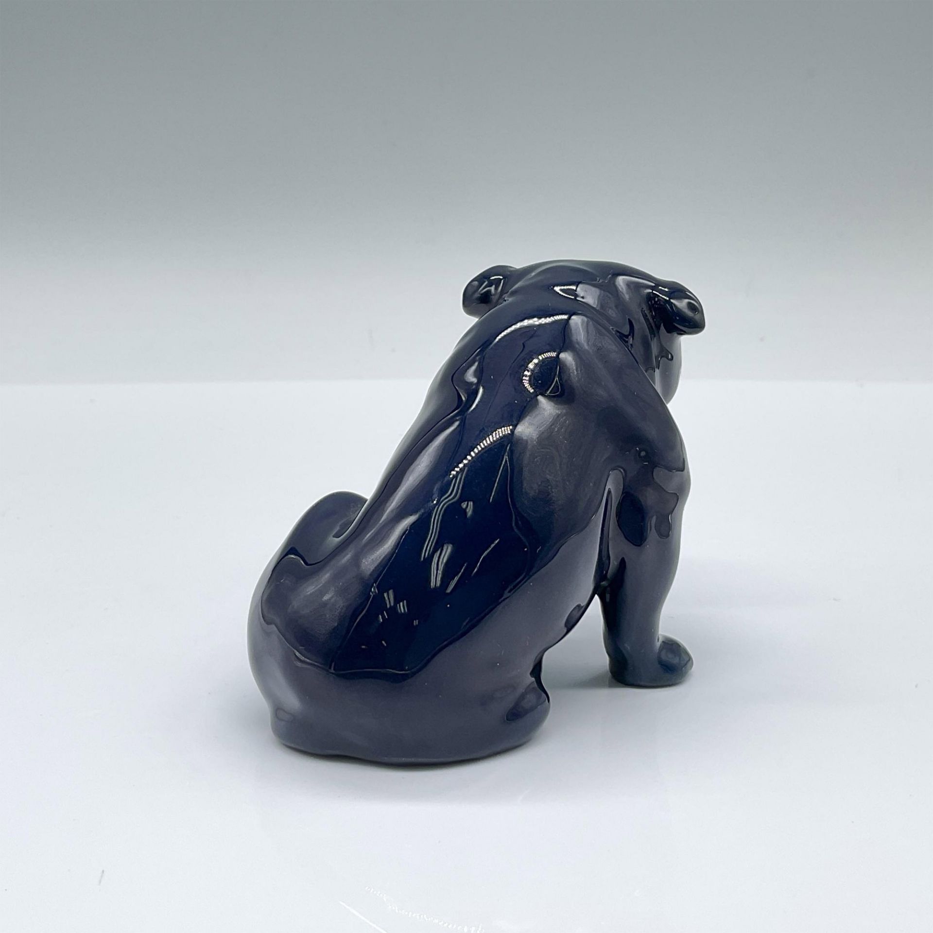 Royal Doulton Titanian Experimental Glaze Figurine, Bulldog - Bild 2 aus 3