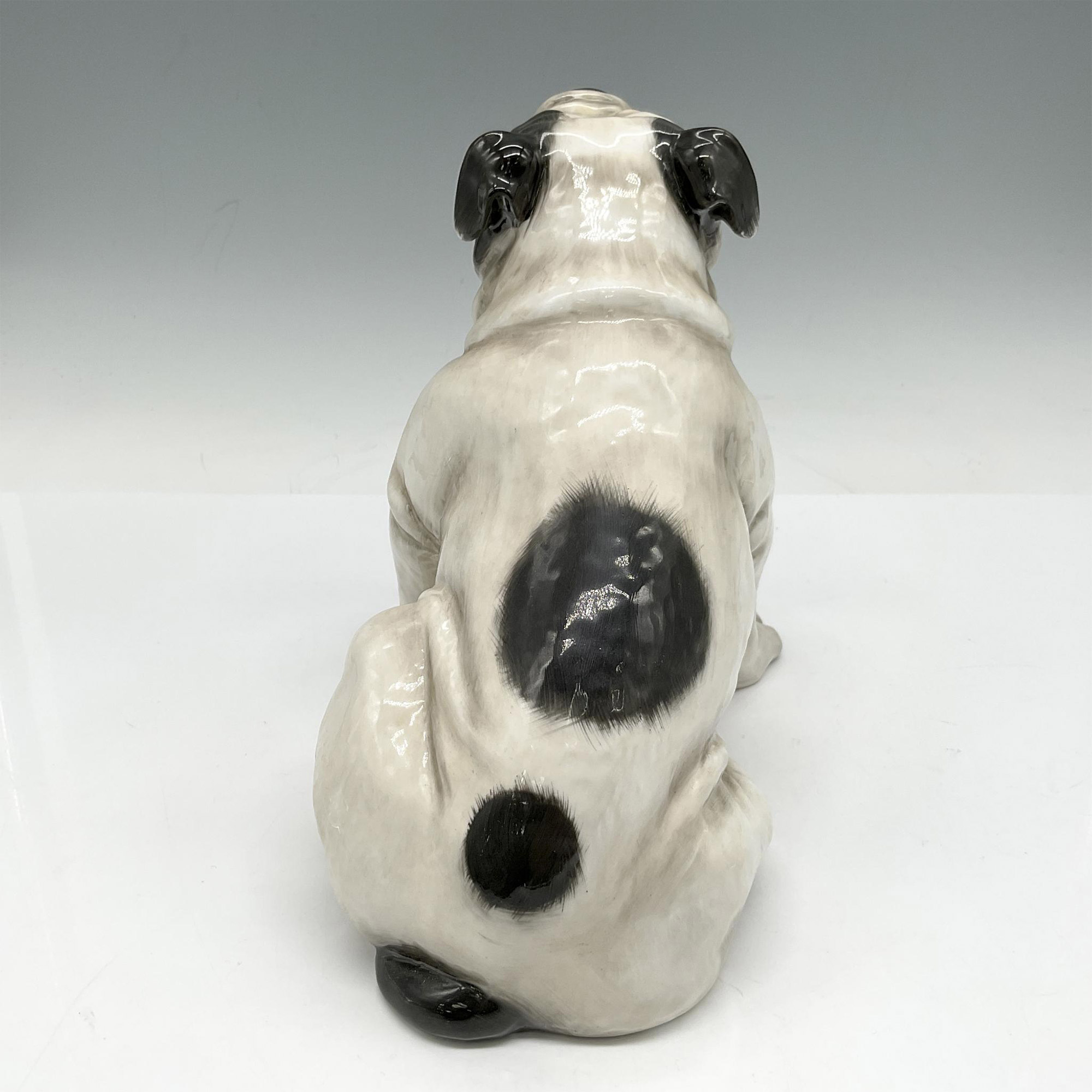 UKI Ceramics Ltd. Bone China Figurine, Bulldog Black & White - Image 3 of 5