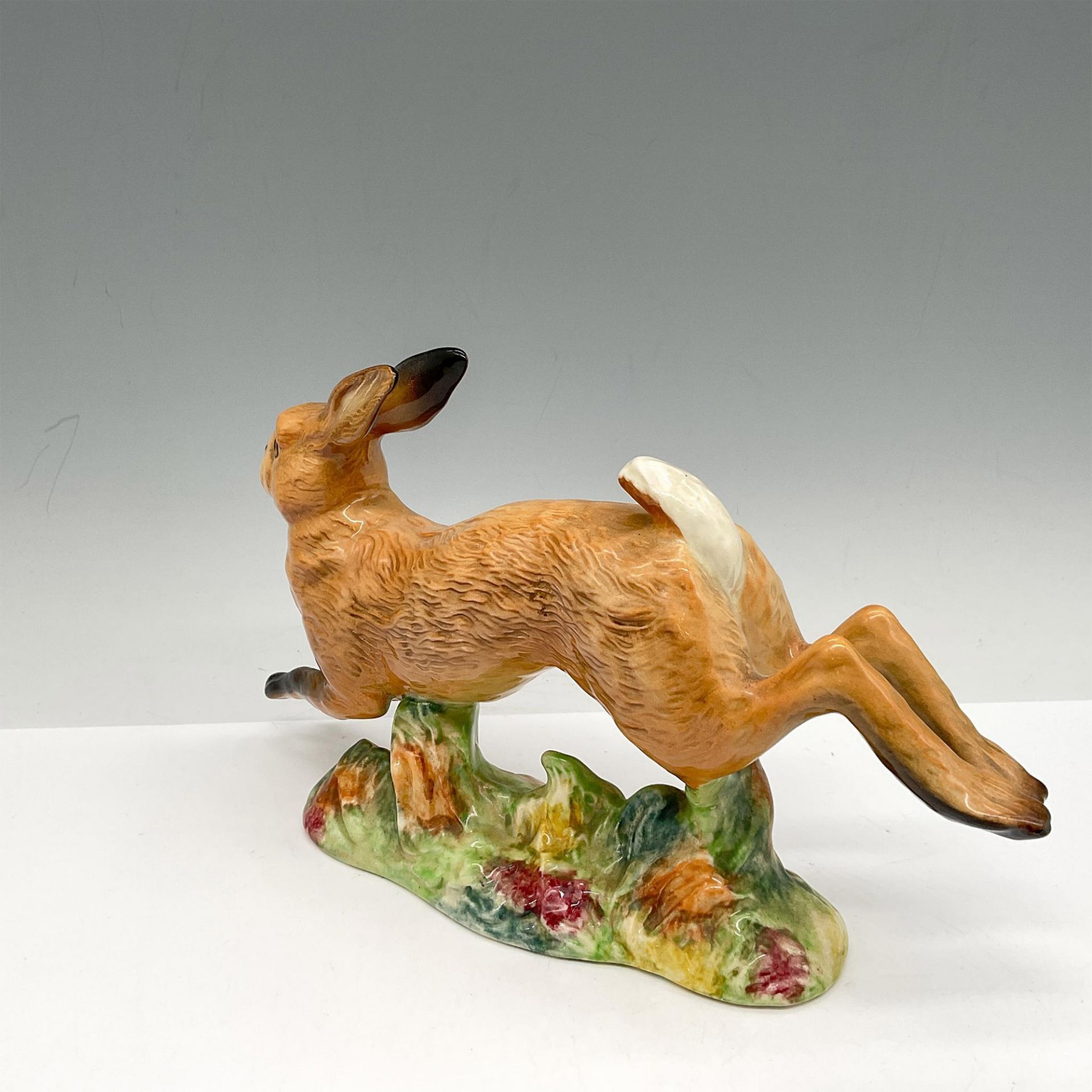 Vintage Beswick Porcelain Figurine, Running Hare - Bild 2 aus 3