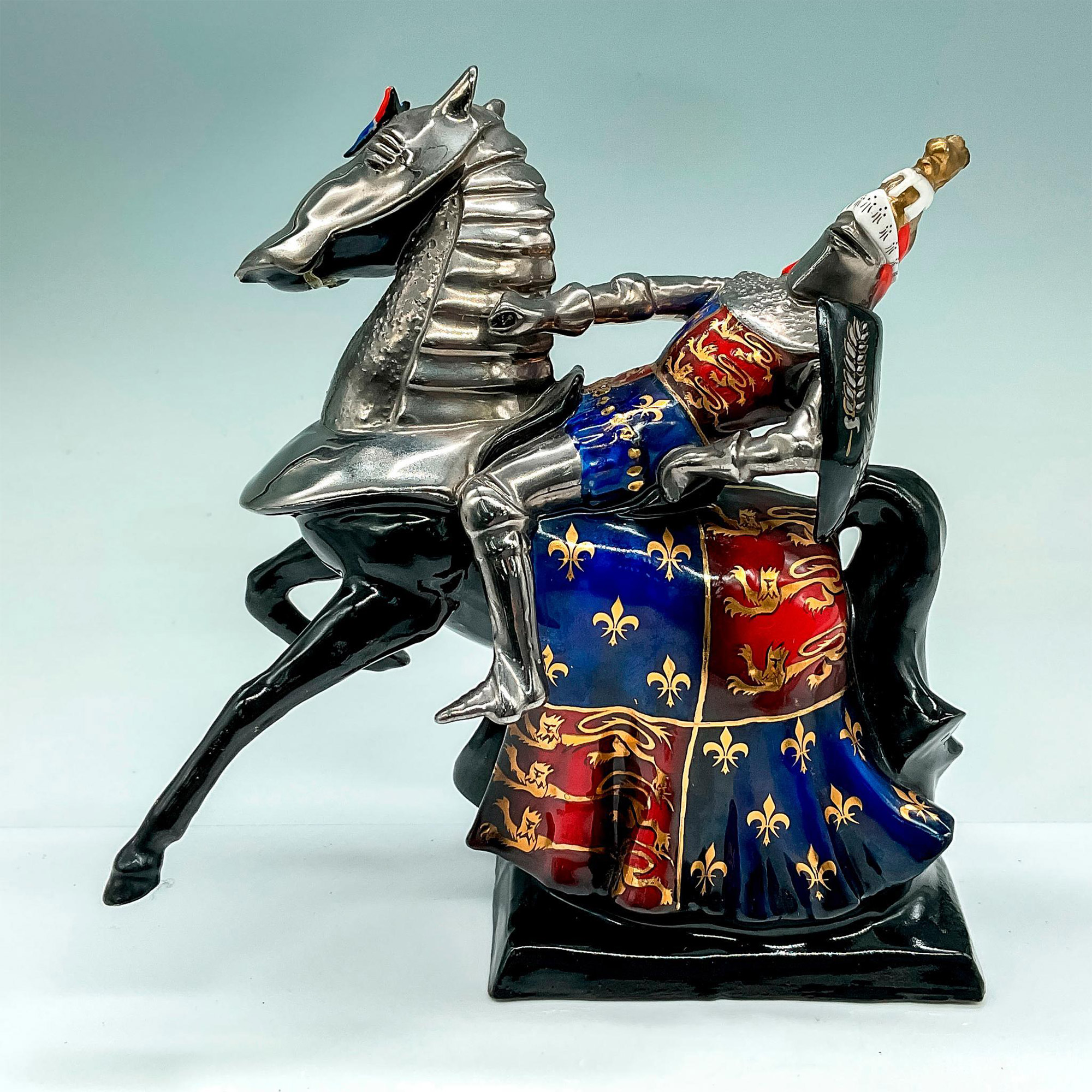 Michael Sutty Porcelain Figurine, Edward the Black Prince