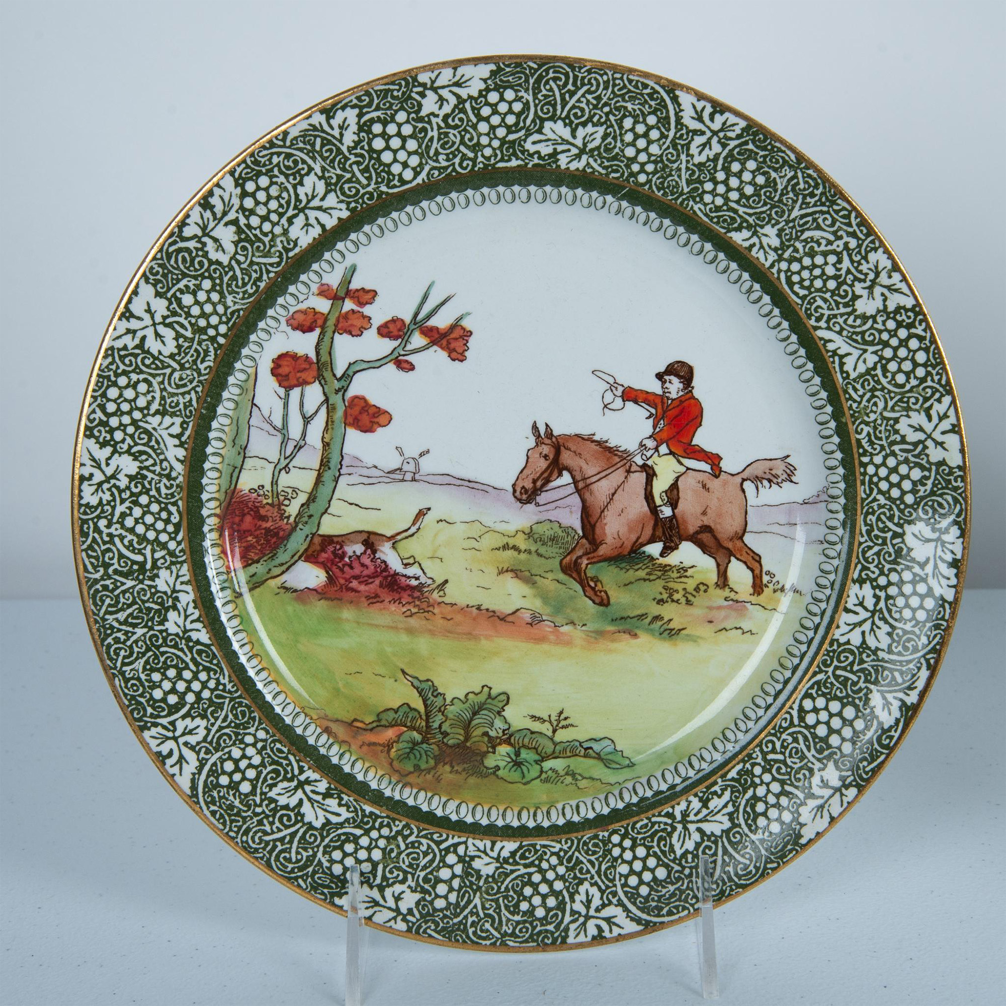 3pc Royal Doulton Hunting Morland Seriesware Plates - Image 4 of 5