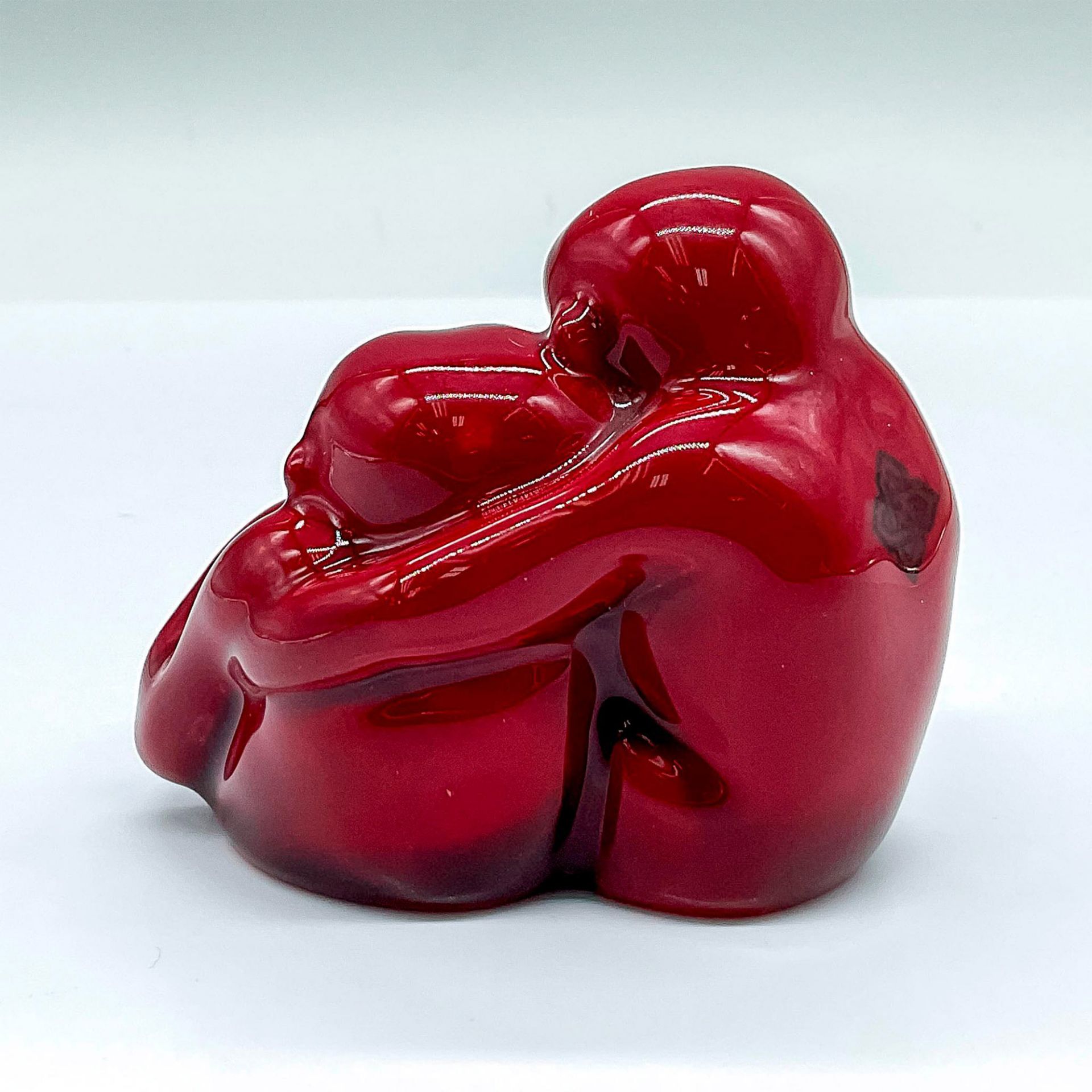 Royal Doulton Flambe Figurine, Monkeys HN254 - Image 2 of 4