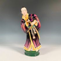 Michael Sutty Japanese Samurai Figurine, Signed