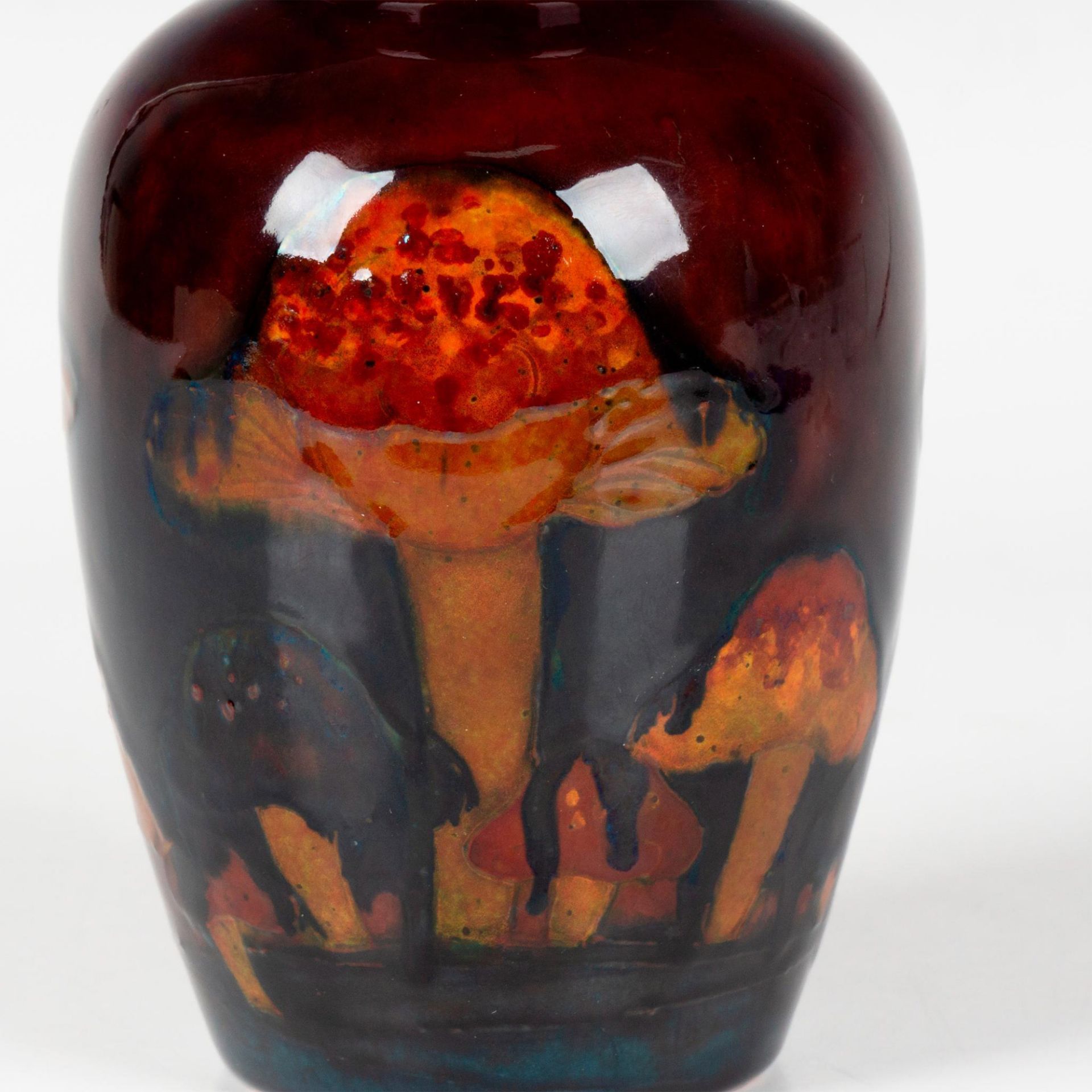 Moorcroft Mushroom, Toadstools Vase, Claremont - Image 2 of 5