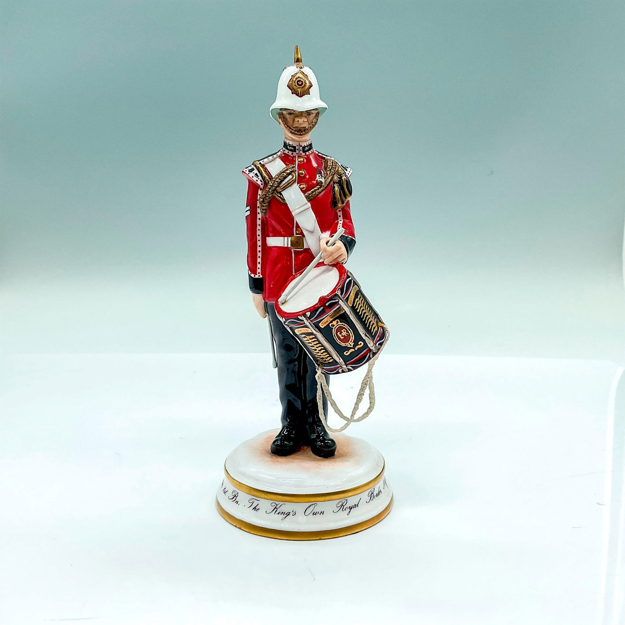 Michael Sutty Fine China Figurine, Drummer