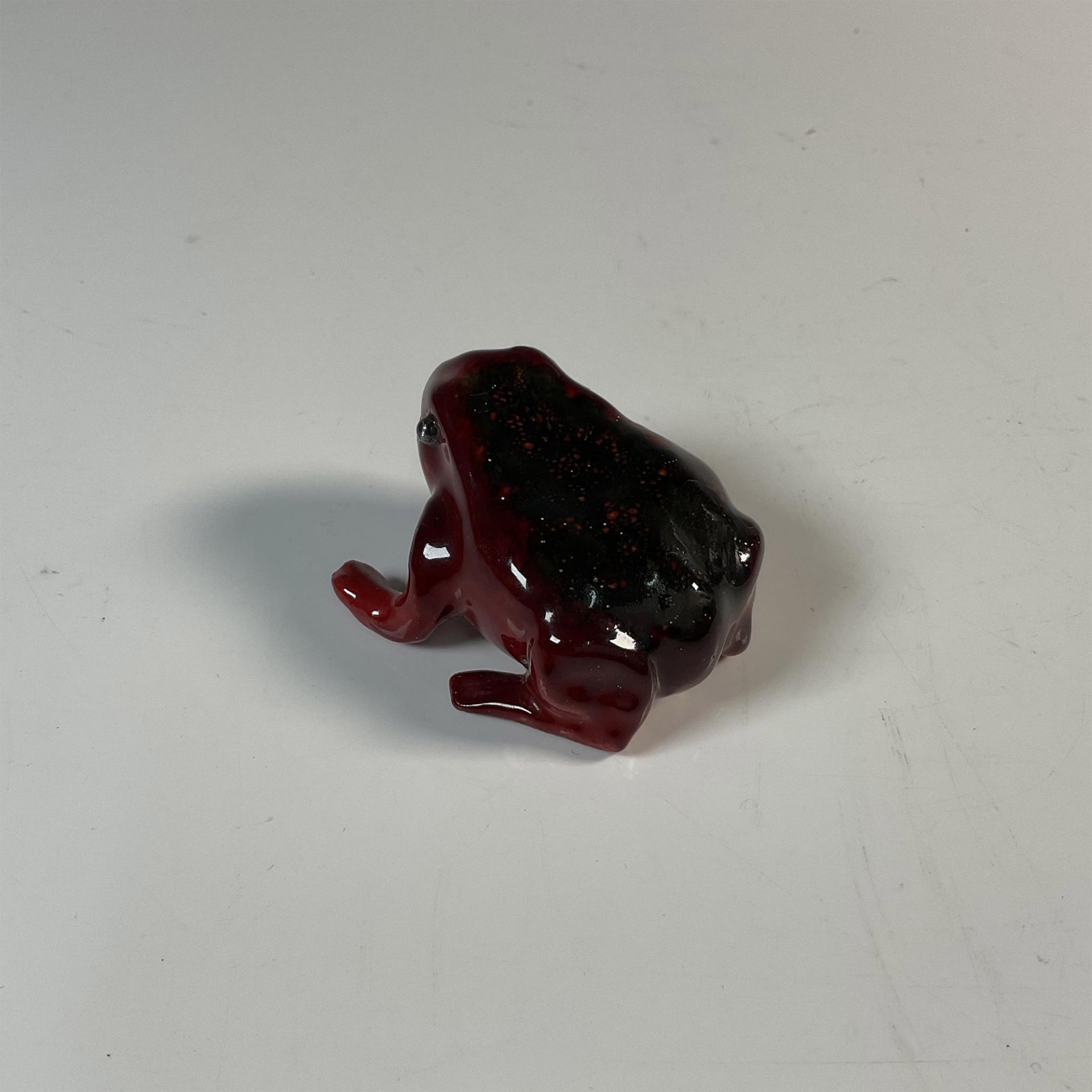 Bernard Moore Mottled Flambe Frog Figurine - Bild 2 aus 3
