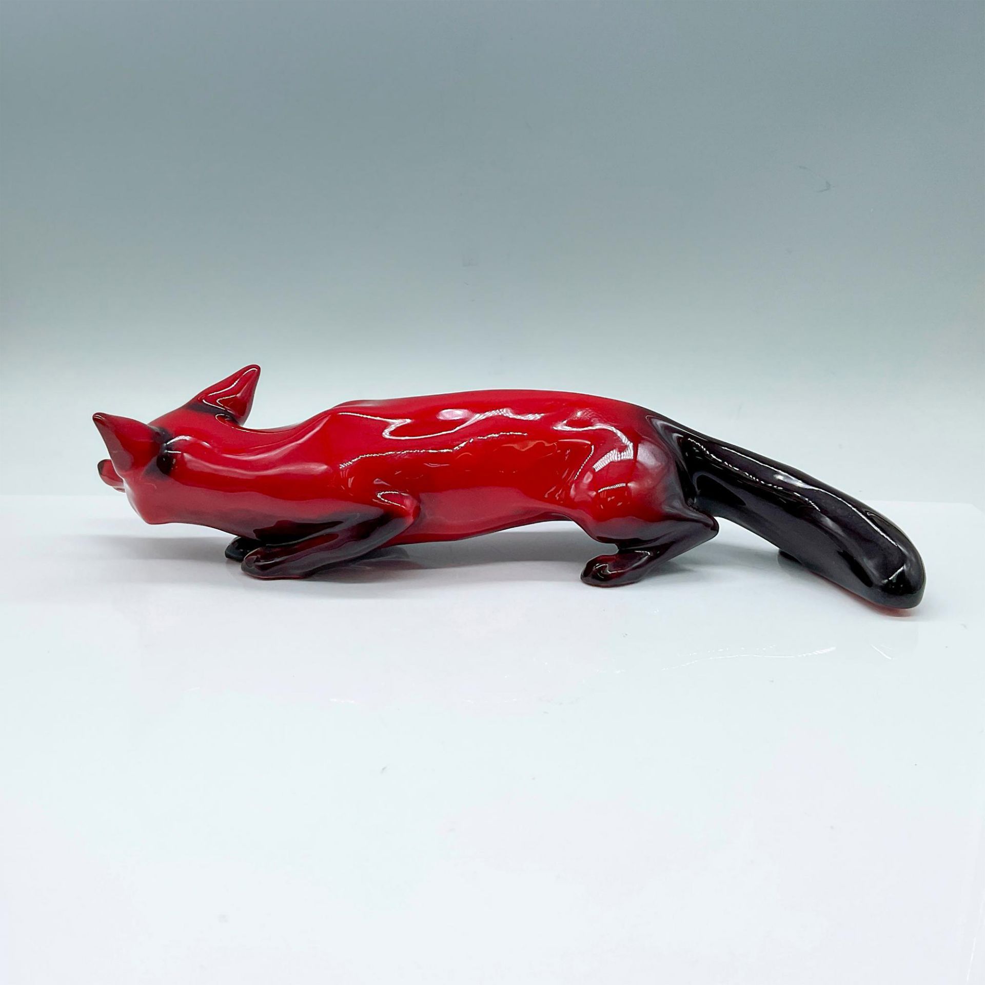 Royal Doulton Flambe Figurine, Fox Stalking - Large HN147A - Image 3 of 5
