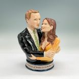 Peggy Davies Ceramic Figurine, Prince William & Catherine