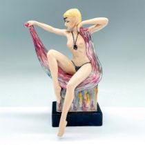 Peggy Davies Ceramic Art Deco Figurine, Laura