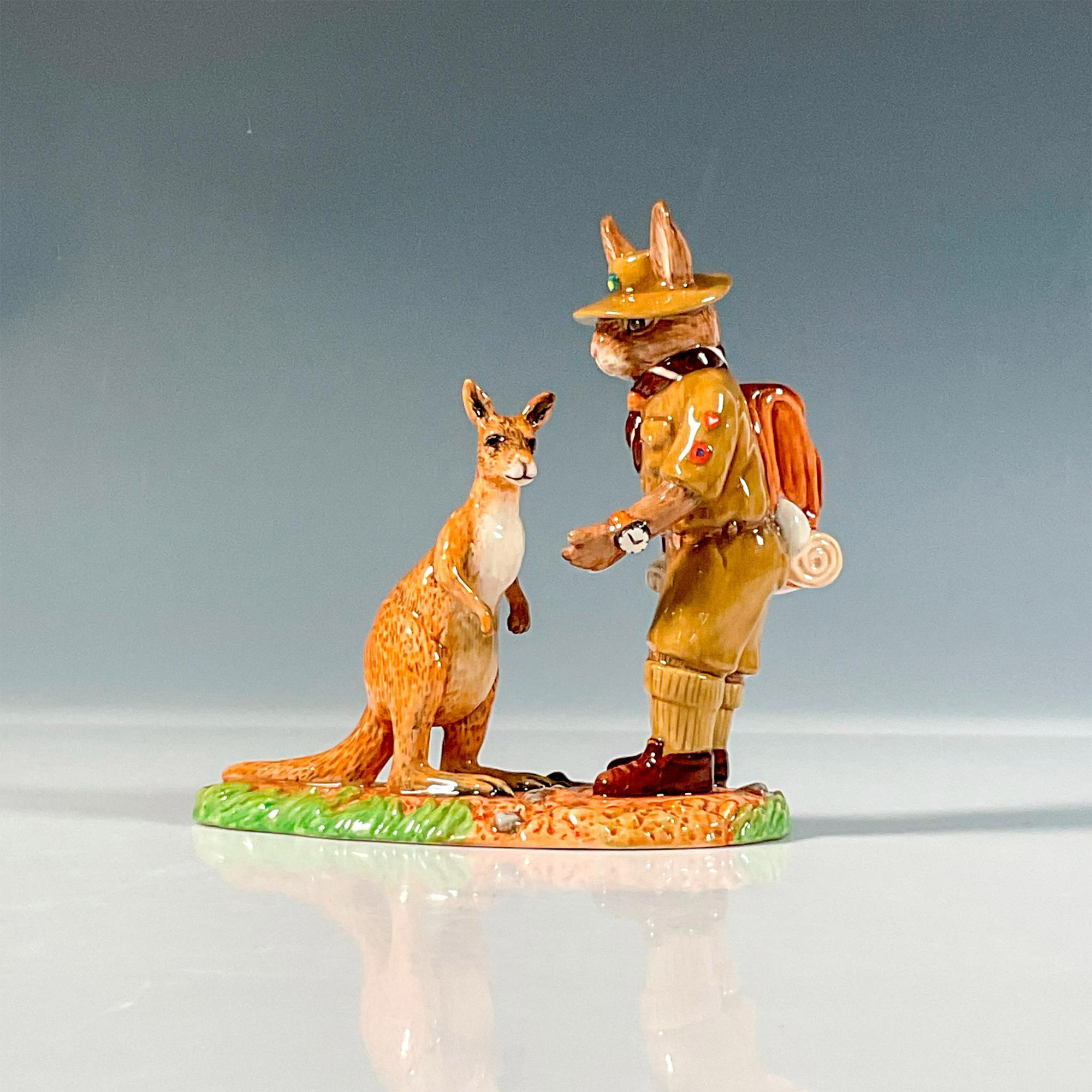 Royal Doulton Bunnykins Rare Pre Production Prototype Figurine, Centenary Scout
