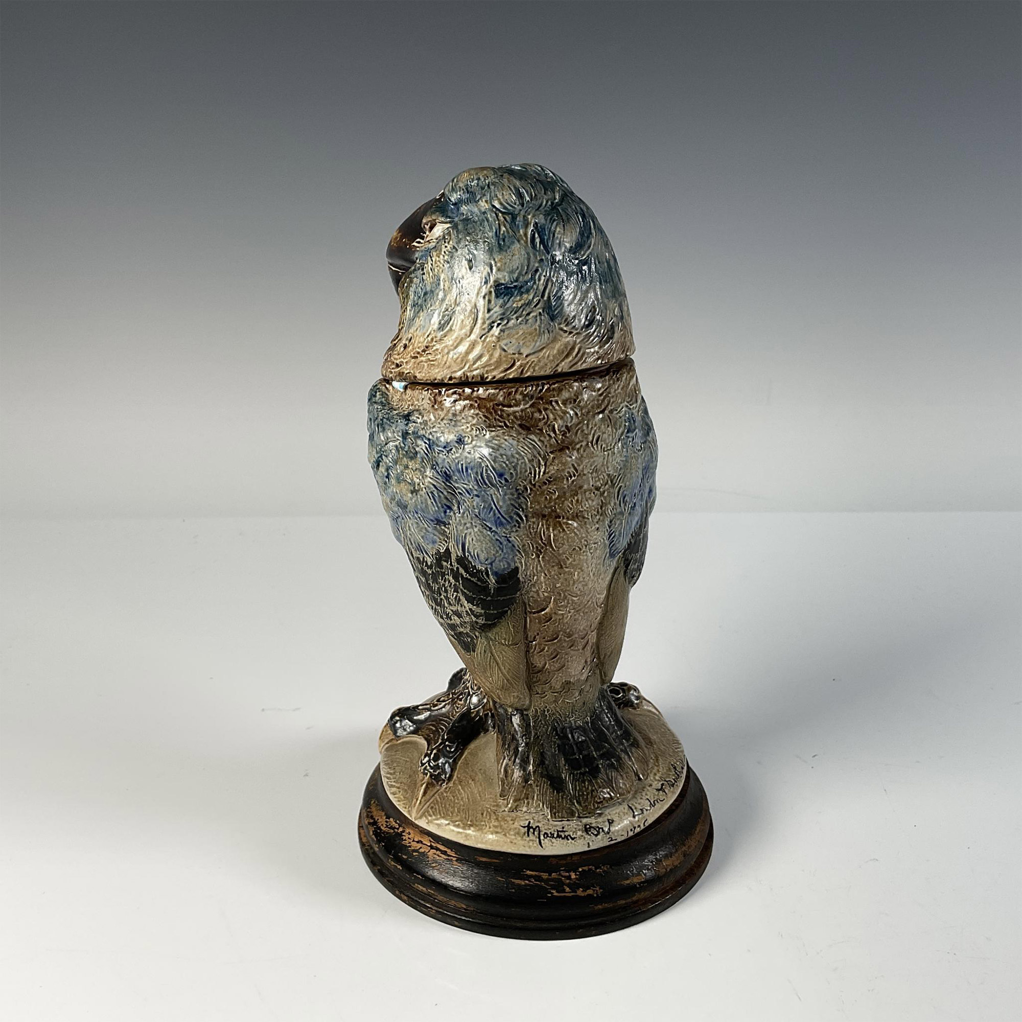 Rare Martin Brothers Stoneware Figural Grotesque Bird - Image 2 of 6