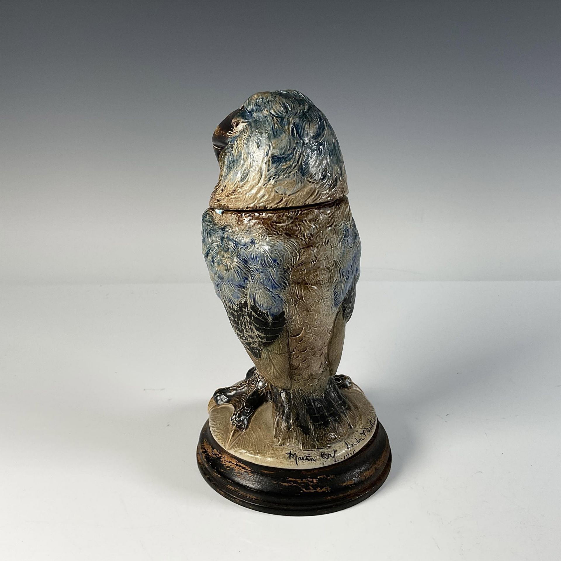 Rare Martin Brothers Stoneware Figural Grotesque Bird - Bild 2 aus 6