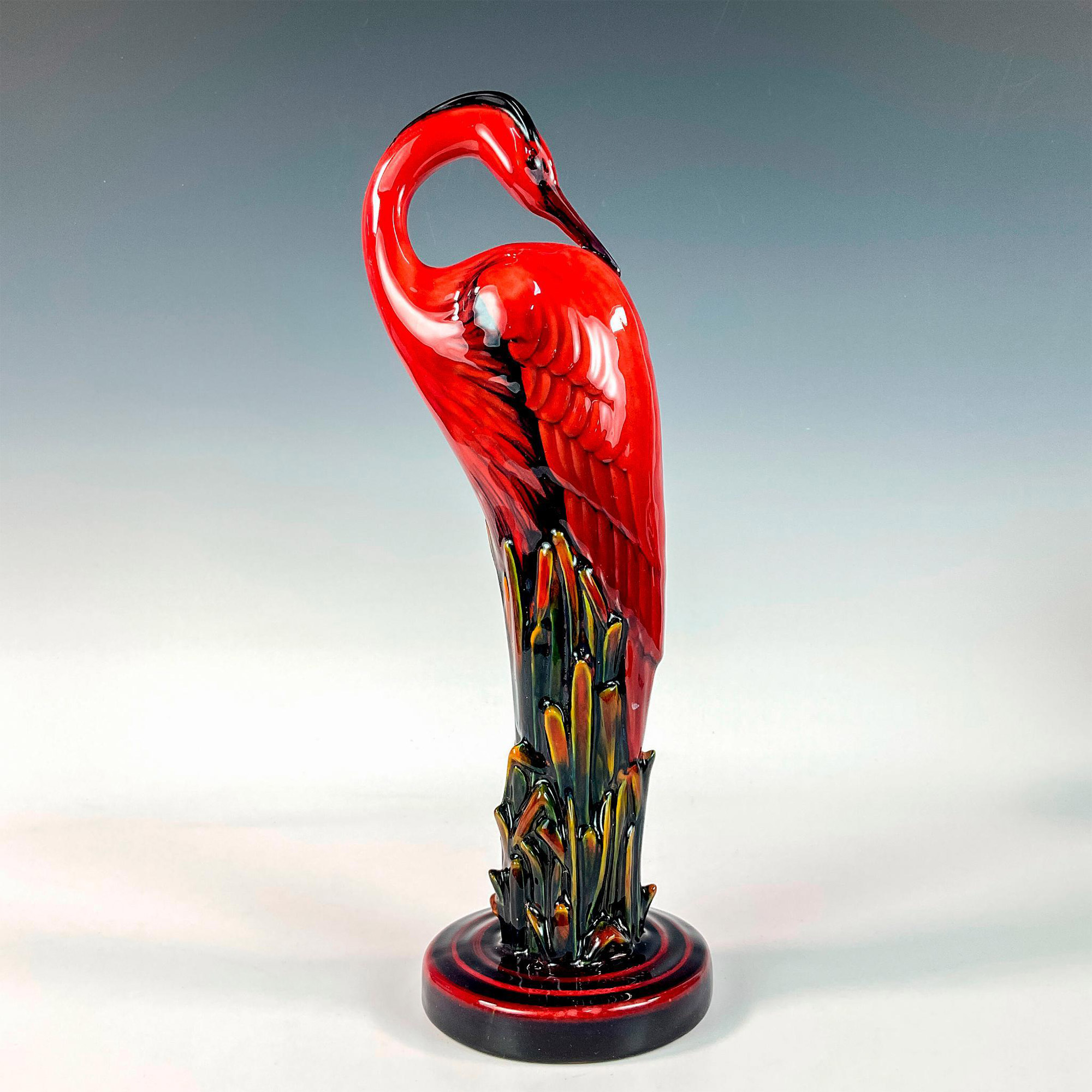 Royal Doulton Flambe Prototype Figure, Heron Bird - Image 2 of 4