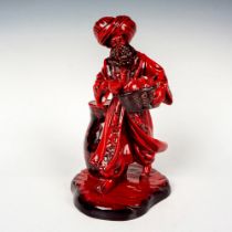 Royal Doulton Flambe Figurine, The Lamp seller HN3278