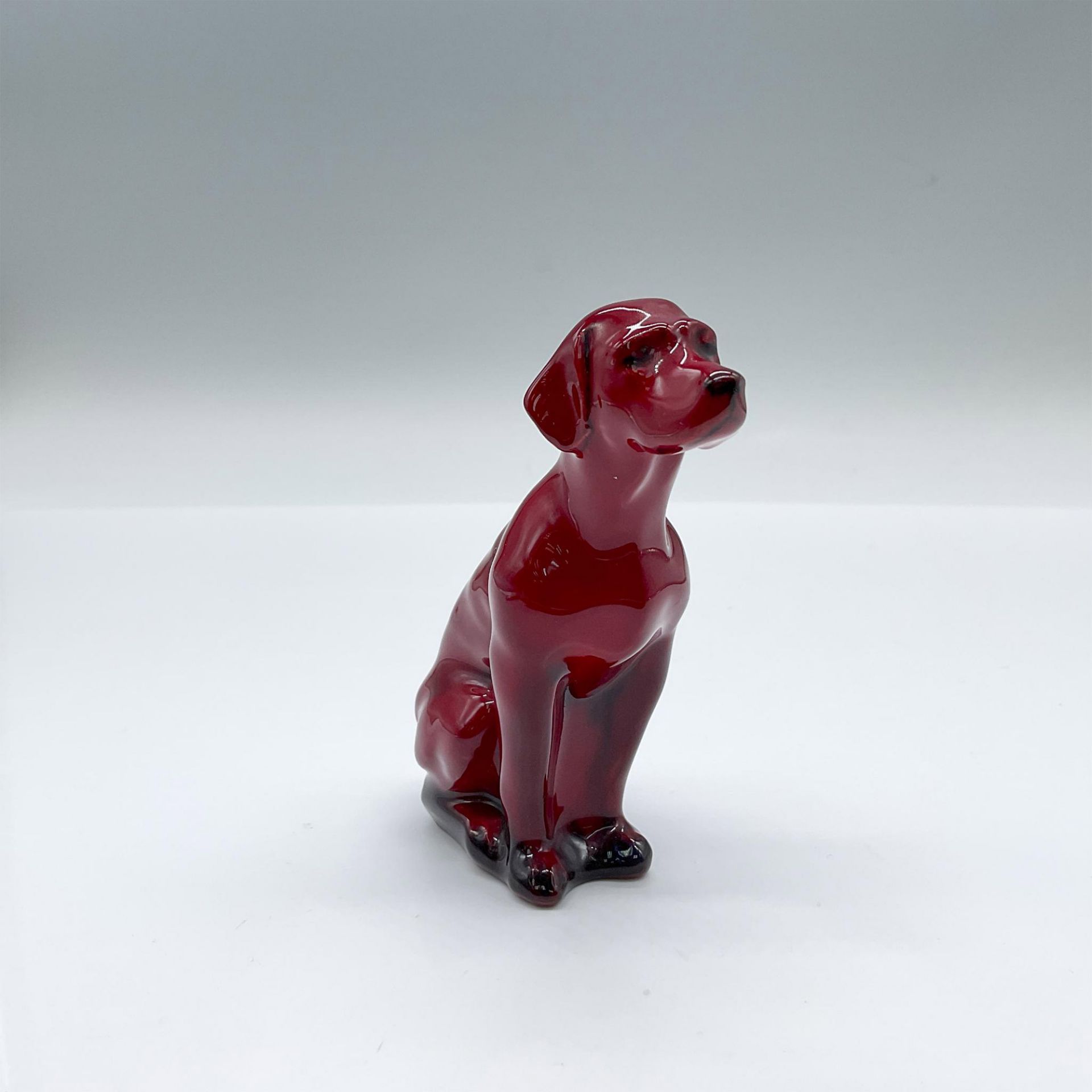 Royal Doulton Flambe Figurine, Foxhound Seated HN166 - Bild 2 aus 4