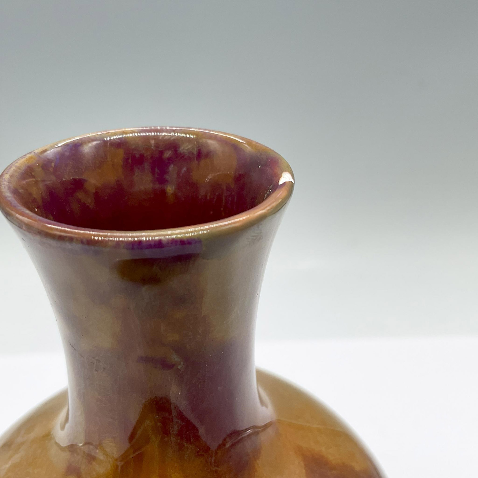 Royal Doulton Flambe Mottled Vase - Image 6 of 6