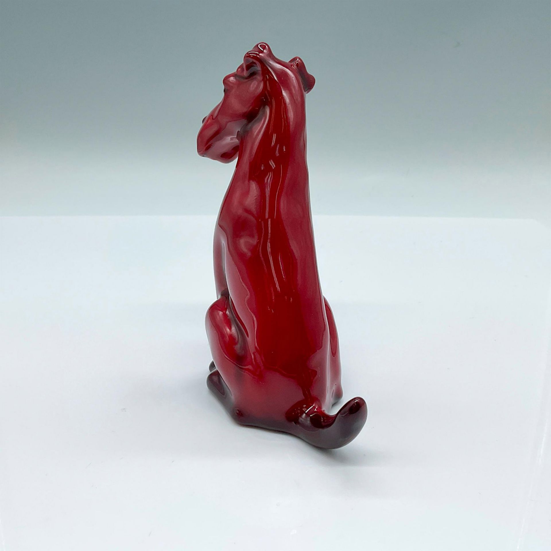 Royal Doulton Flambe Figurine, Fox Terrier Seated - Style 2 - Bild 3 aus 4