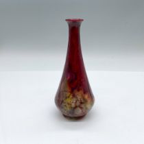 Royal Doulton Small Flambe Mottled Vase