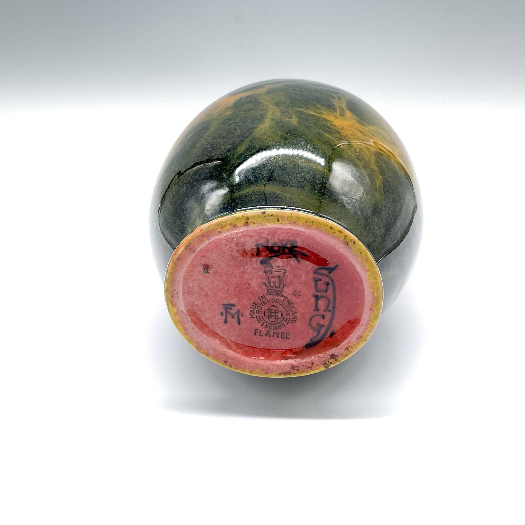 Royal Doulton Sung Ware Flambe Vase - Bild 3 aus 3