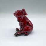 Royal Doulton Flambe Figurine, Puppy - Seated HN128