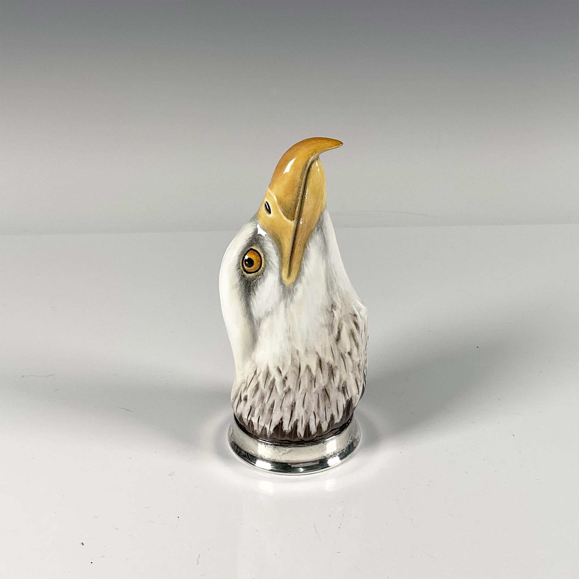 English Porcelain Eagle Stirrup Cup