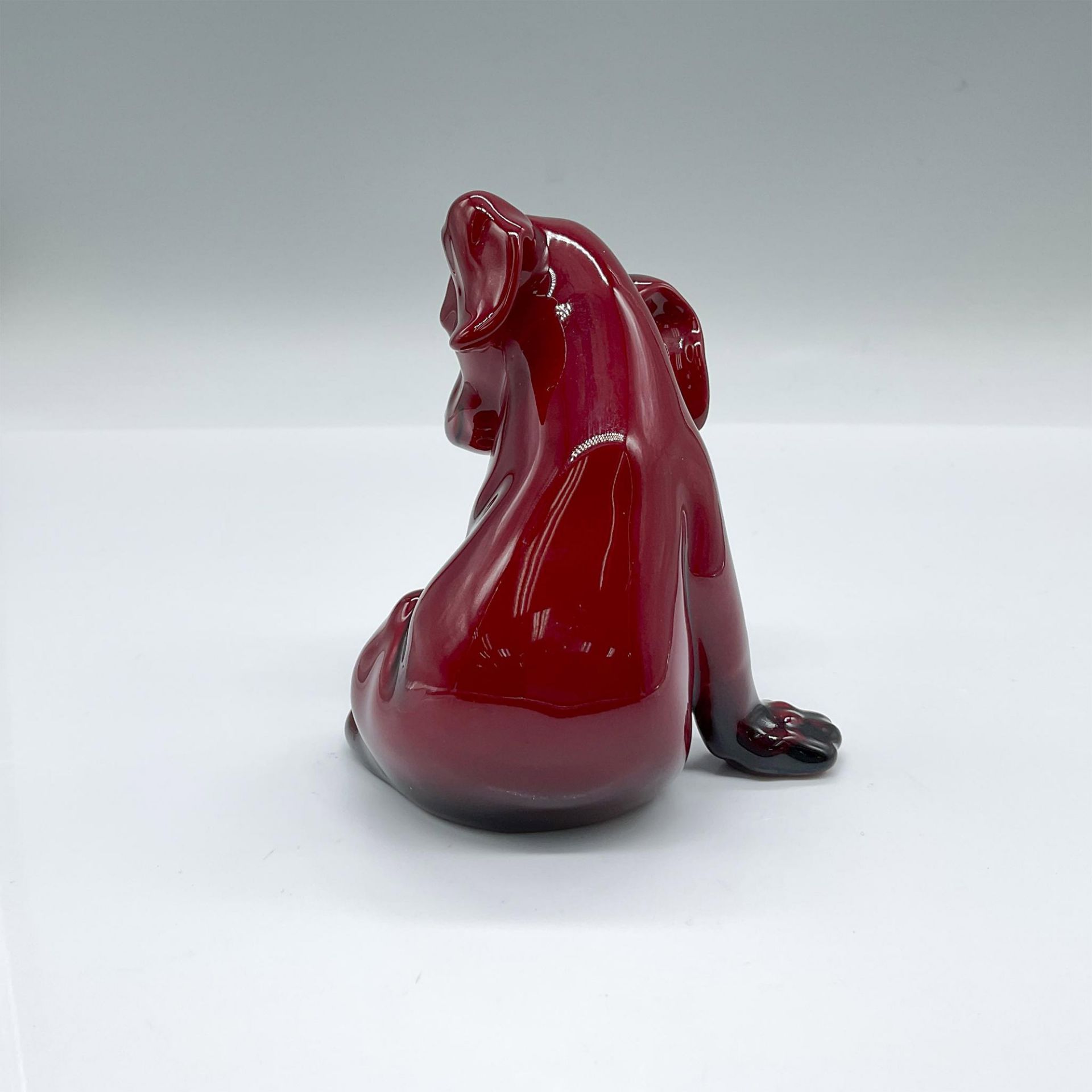 Royal Doulton Flambe Figurine, Puppy - Seated HN128 - Image 3 of 4