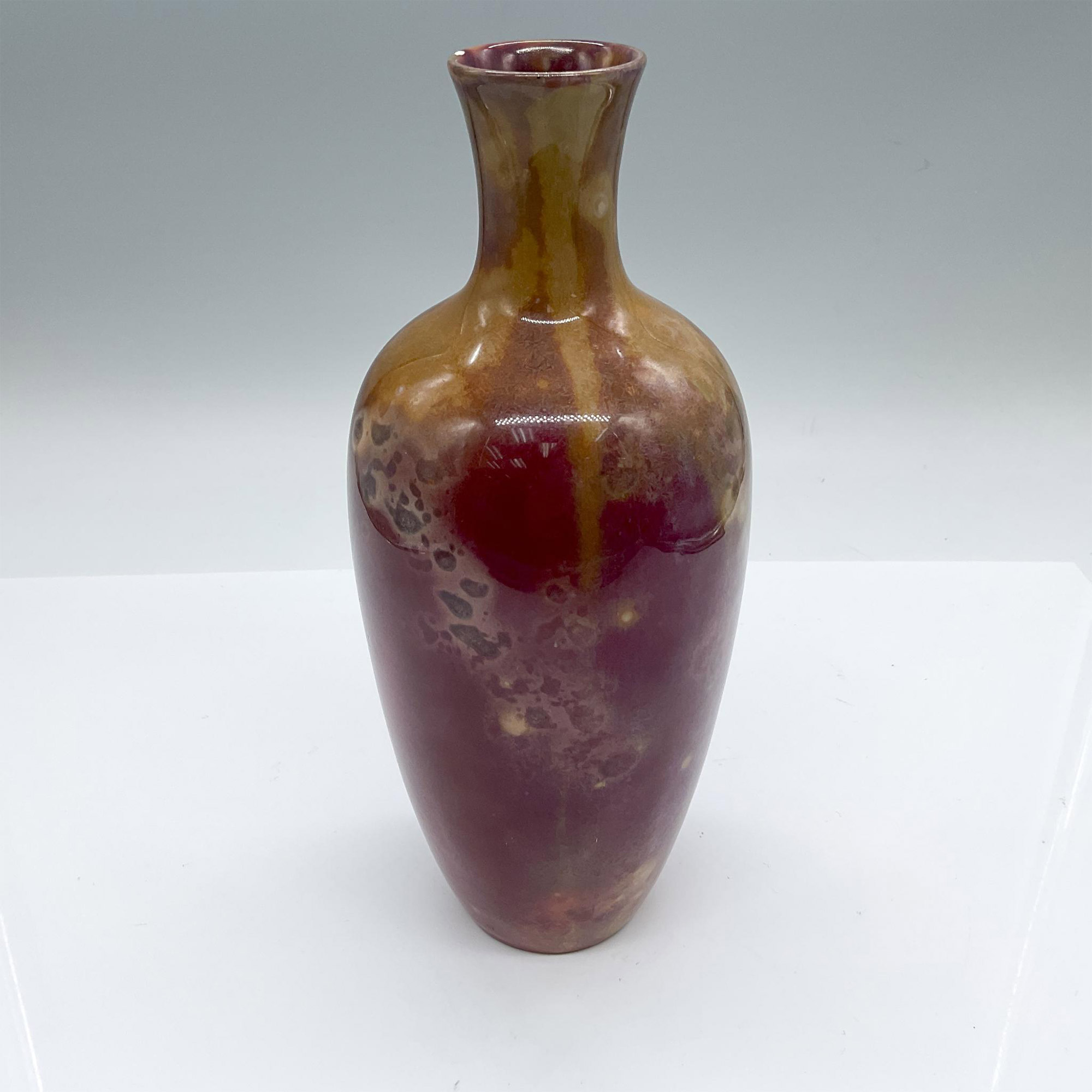 Royal Doulton Flambe Mottled Vase - Image 2 of 6