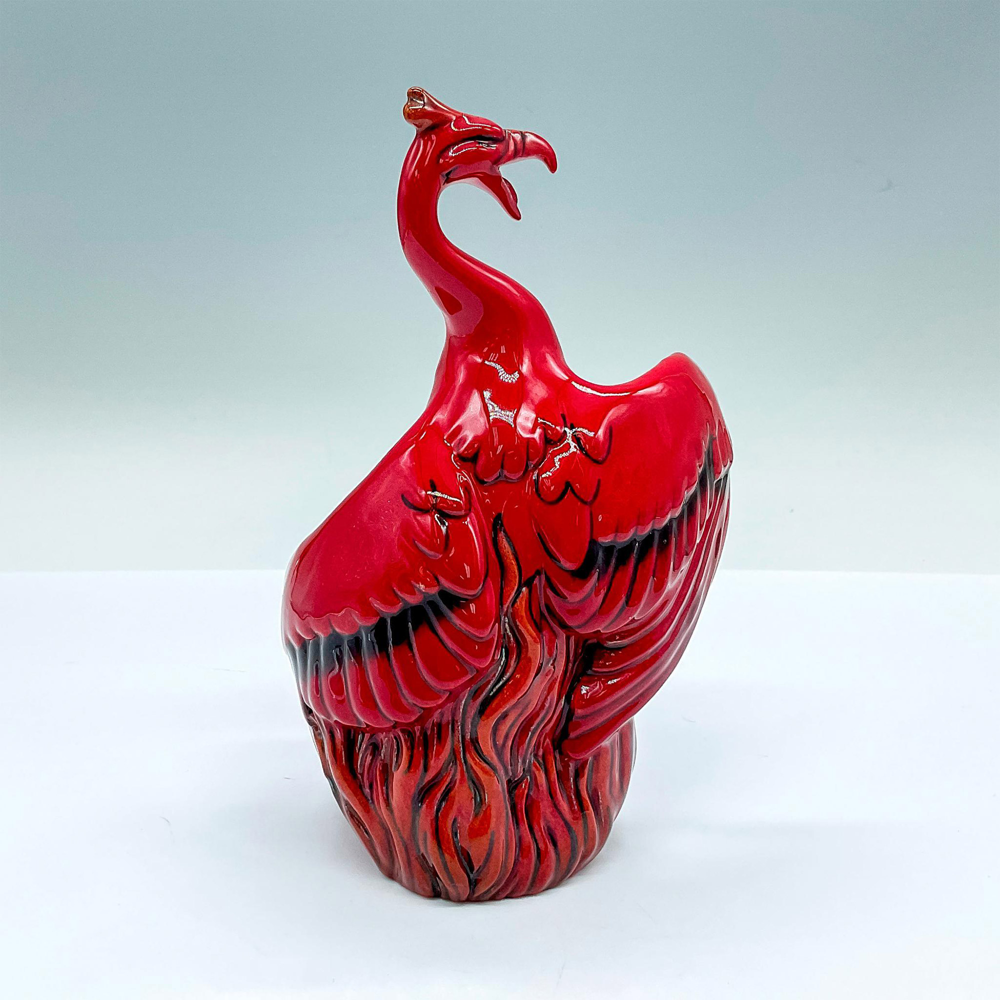 Royal Doulton Flambe Figurine, Nien Yen Phoenix BA68 - Image 2 of 3