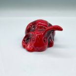 Rare Royal Doulton Flambe Animal Figurine, Lop-Eared Rabbit