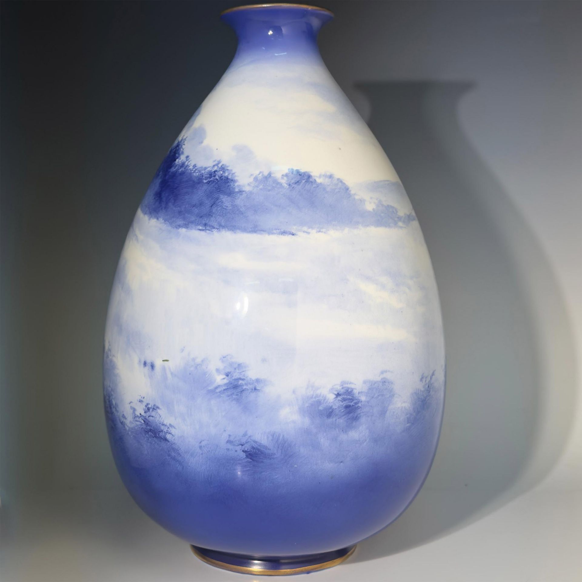 Royal Doulton Blue Children Seriesware Vase - Bild 2 aus 5