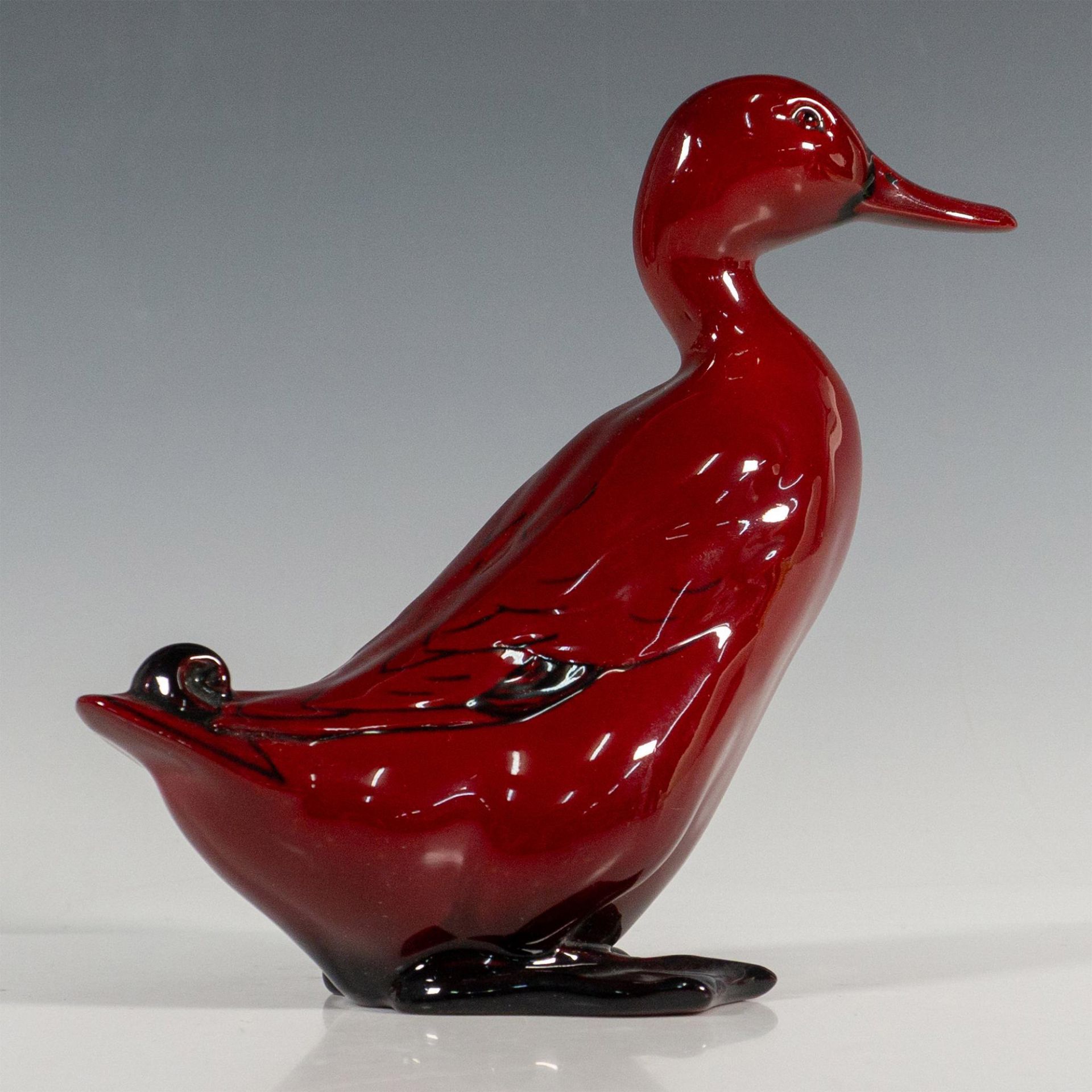 Royal Doulton Flambe Figurine, Mallard Drake Standing HN956 - Bild 6 aus 7