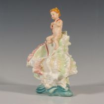 Minton Porcelain Figurine, L'enfant Aux Rubans