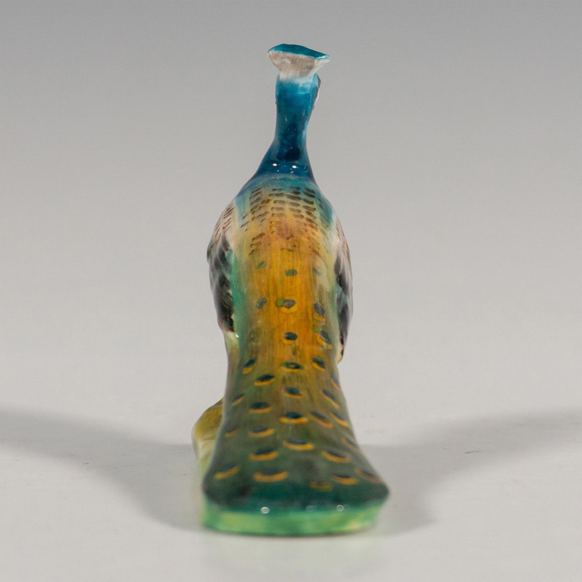 Royal Doulton Porcelain Bird Figurine, Peacock HN2577 - Image 3 of 5