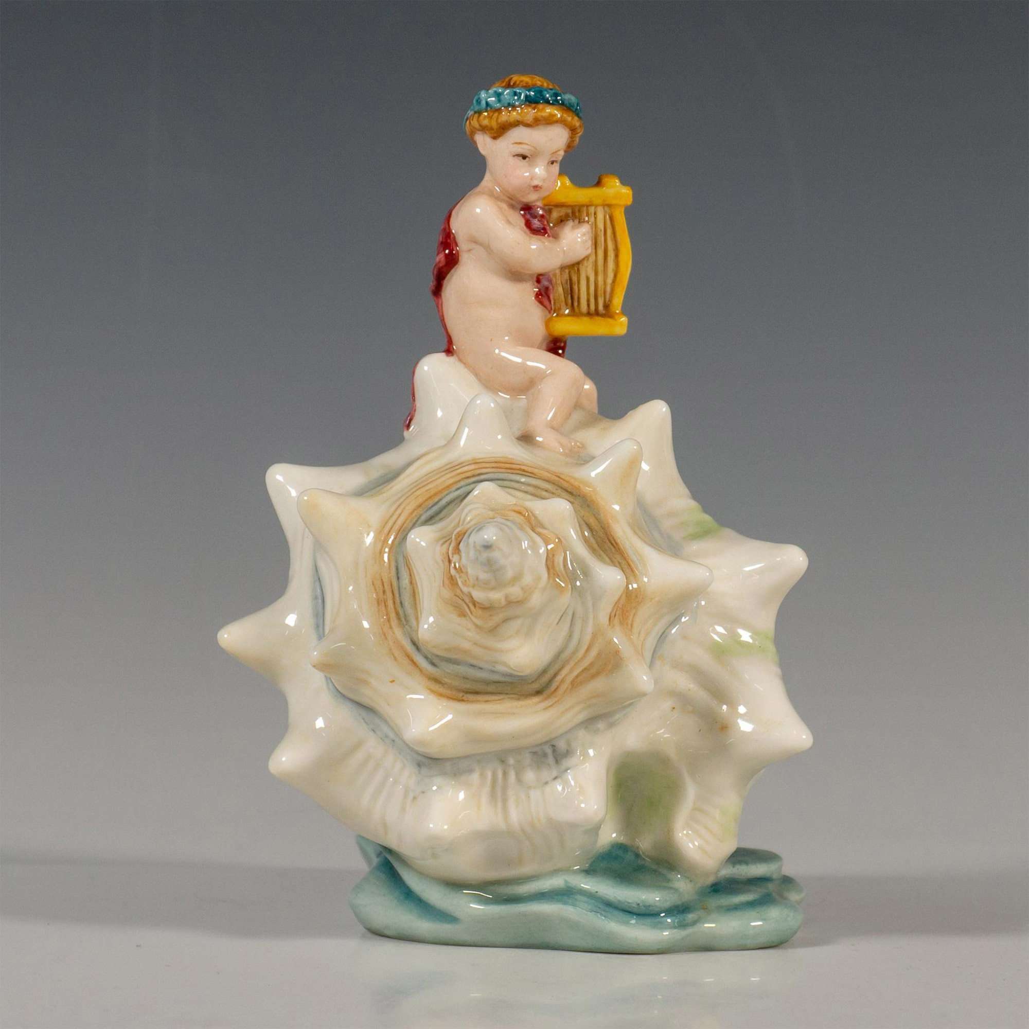 Minton Porcelain Figurine, L'enfant A La Lyre - Image 2 of 5