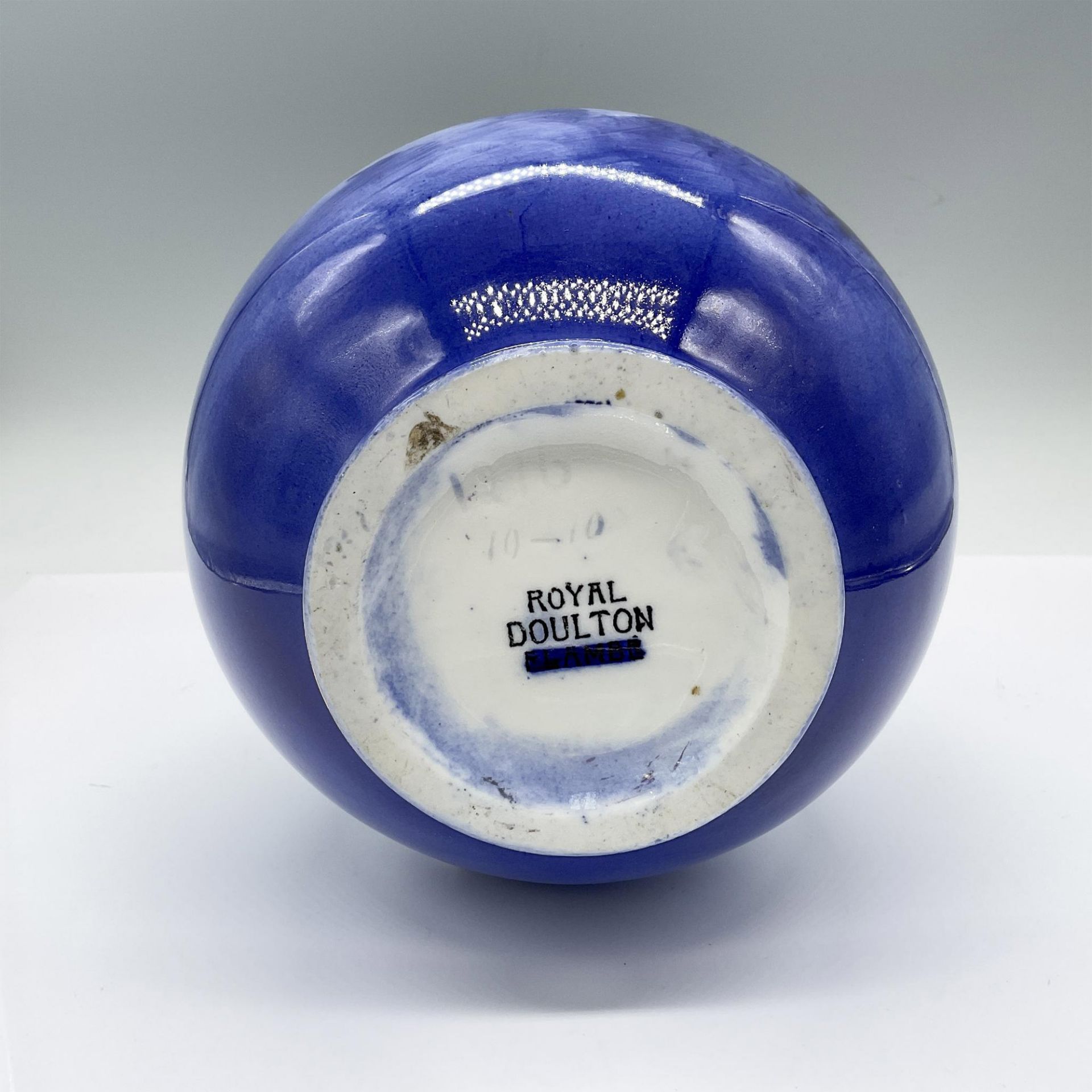 Royal Doulton Blue Children Seriesware Vase - Bild 4 aus 4