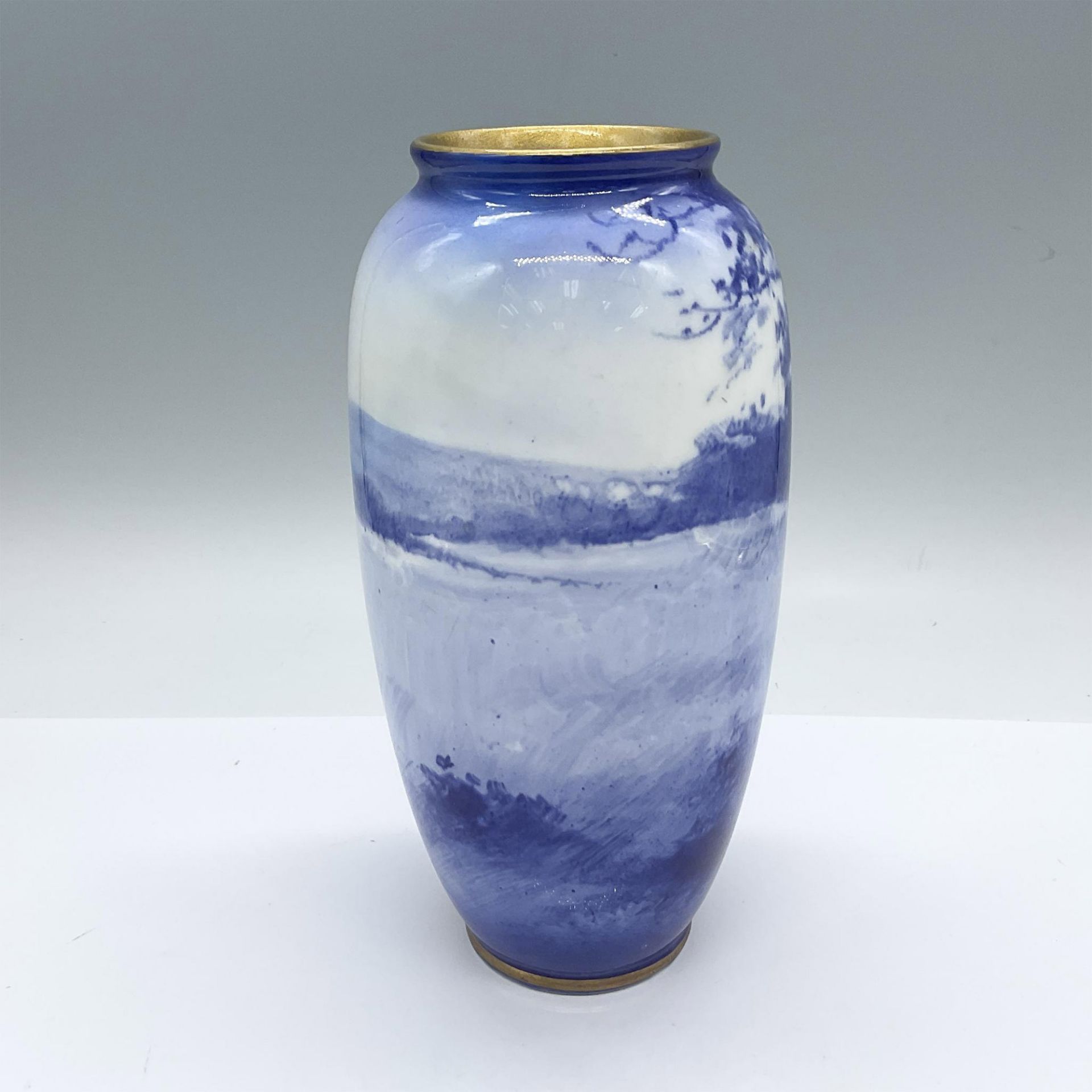Royal Doulton Blue Children Seriesware Vase - Bild 2 aus 3