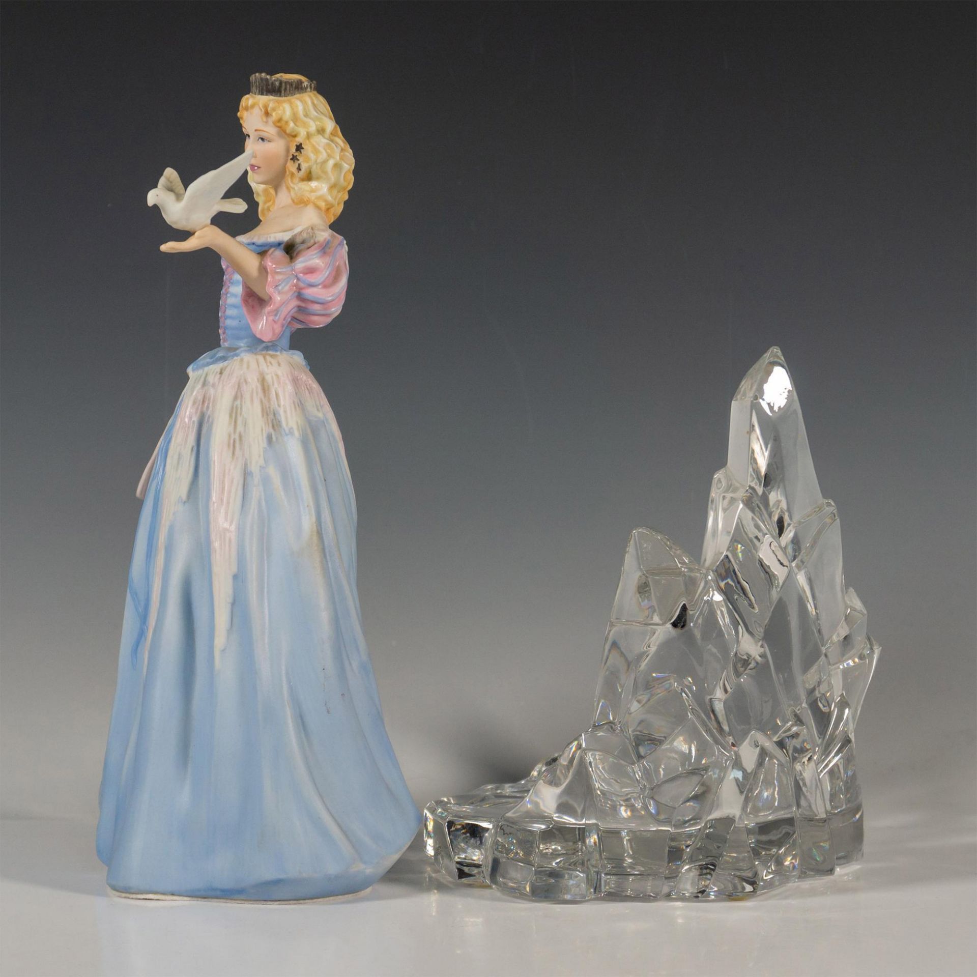 2pc House of Faberge Figurine, Princess Of The Ice Palace - Image 3 of 6