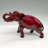 Royal Doulton Flambe Figurine, Elephant Trunk Salute HN891A