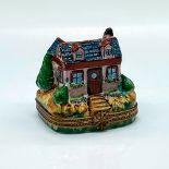 Limoges Porcelain House Box