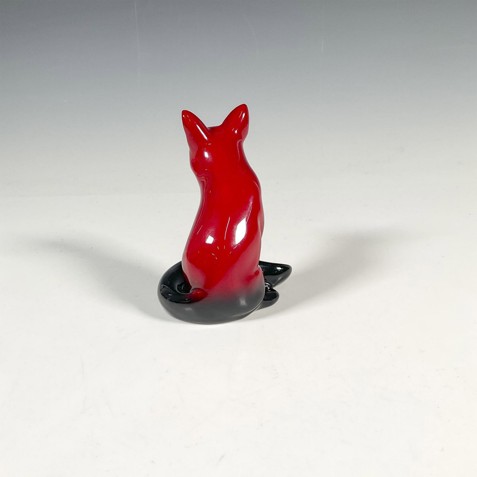 Royal Doulton Flambe Figurine, Fox Seated HN147B - Bild 4 aus 5