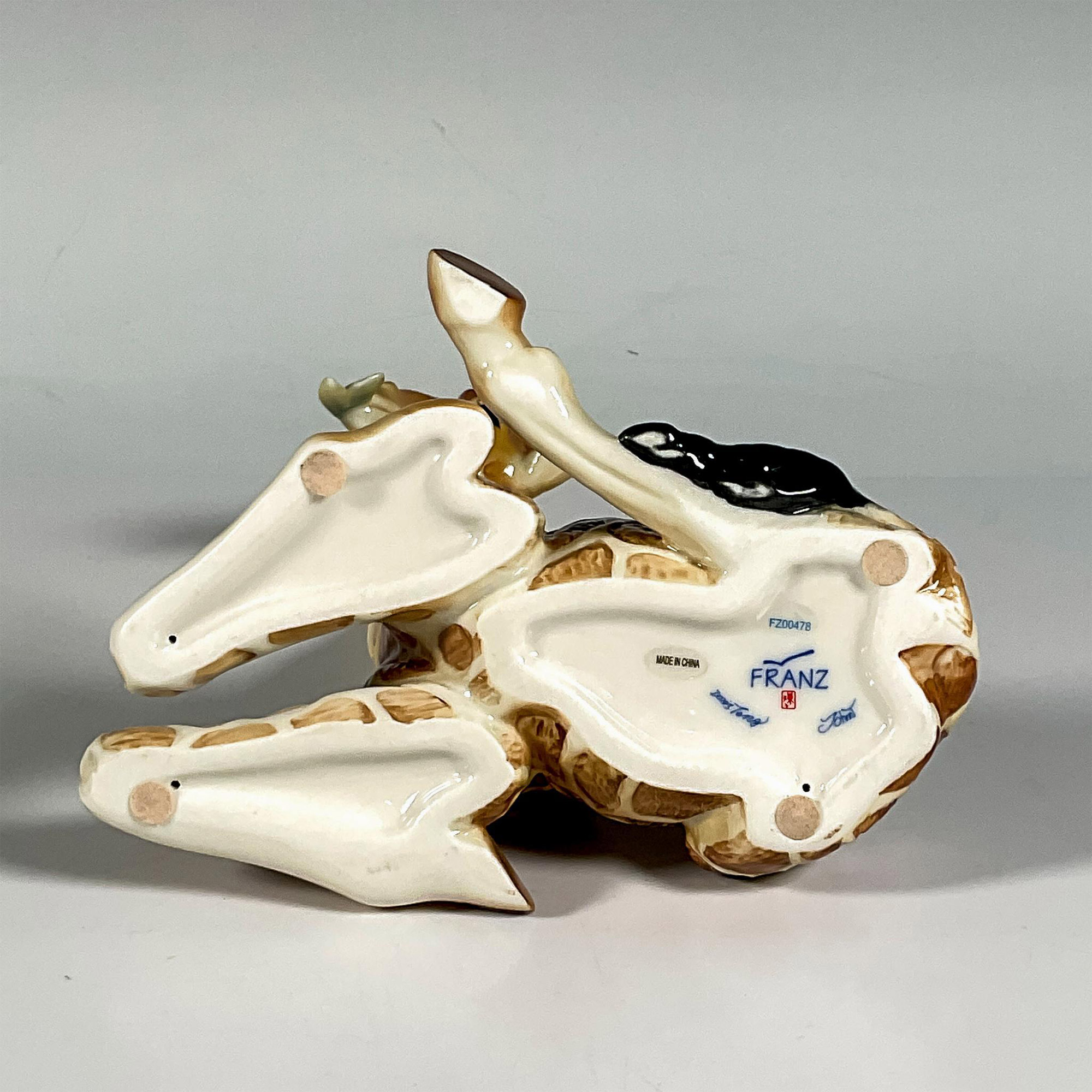 Franz Collection Porcelain Mother Giraffe Figurine - Image 3 of 4