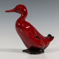 Royal Doulton Flambe Figurine, Mallard Drake Standing HN956