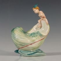 Minton Porcelain Figurine, L'enfant Au Chariot