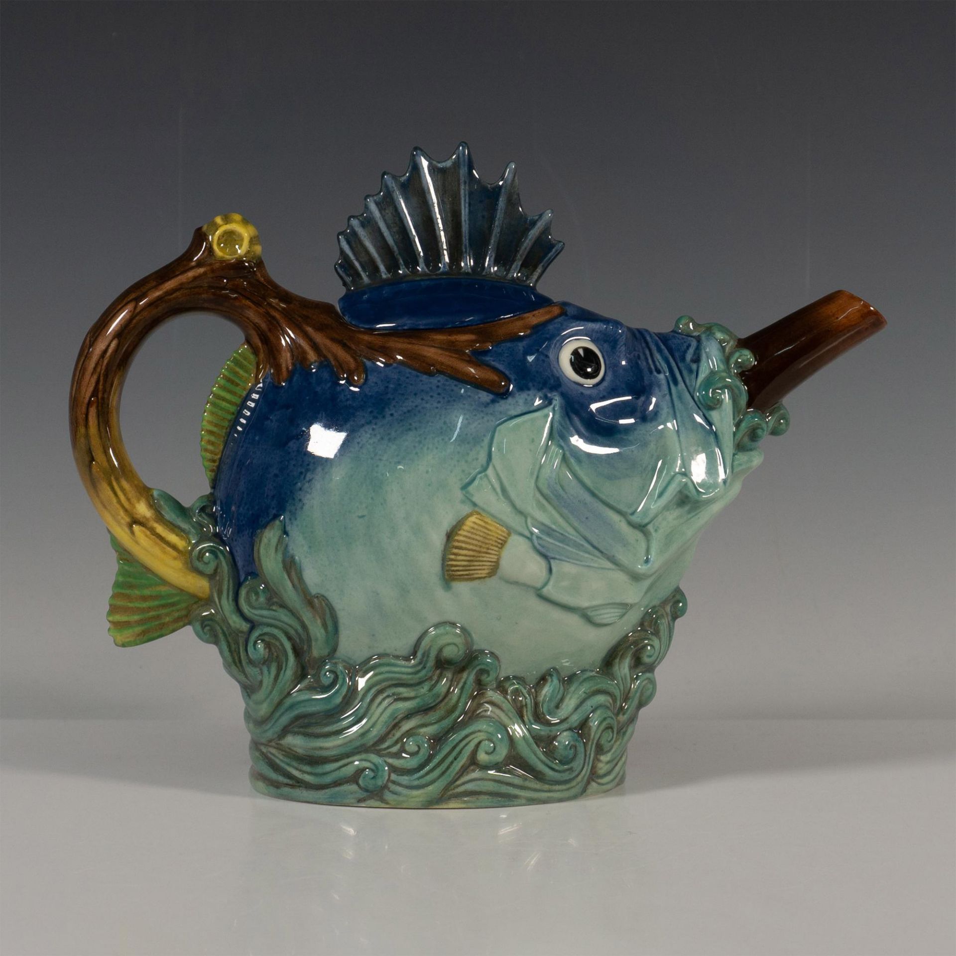 Minton Archive Collection Limited Edition Fish Teapot - Bild 4 aus 5