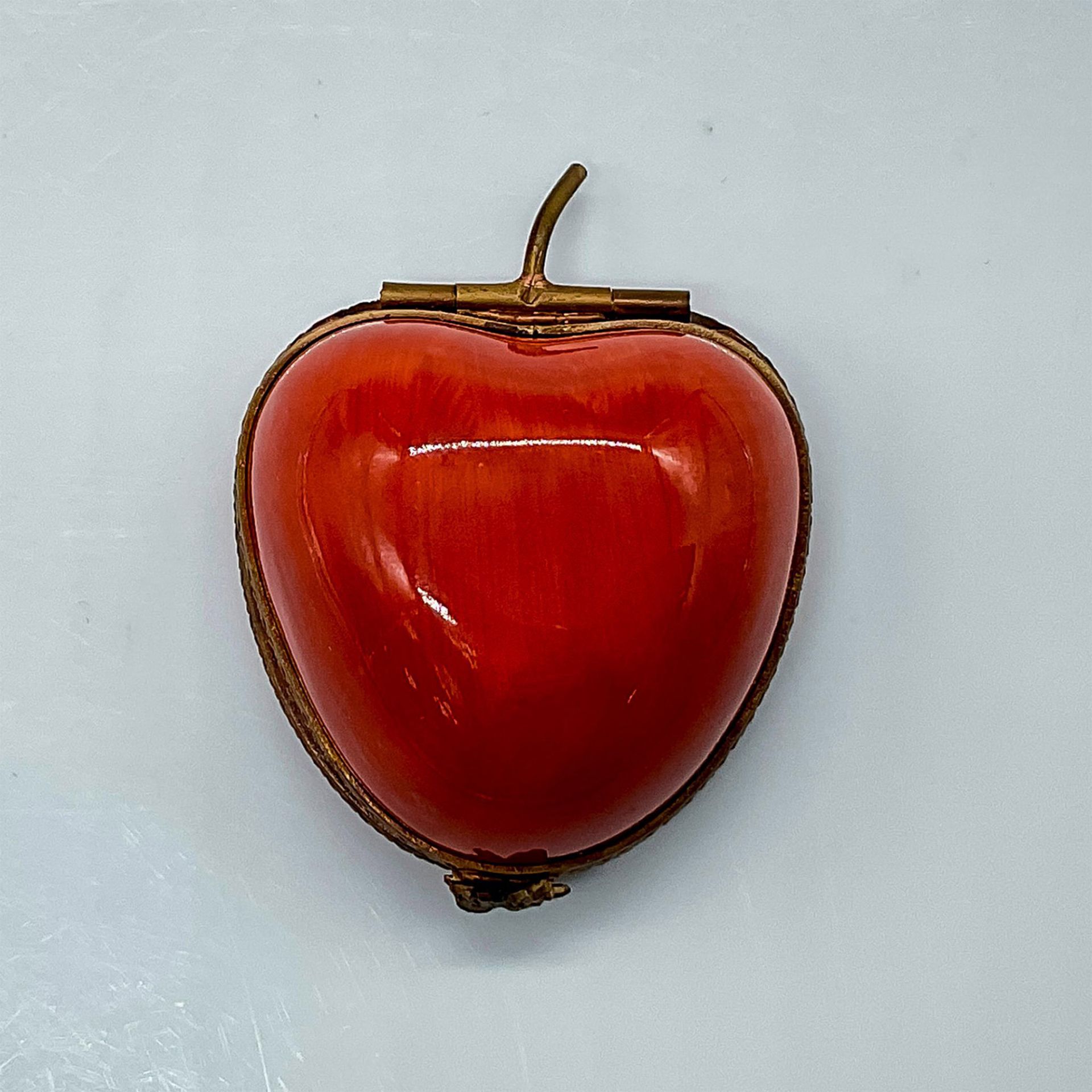 Limoges PV Porcelain Apple Slice Box - Image 3 of 4