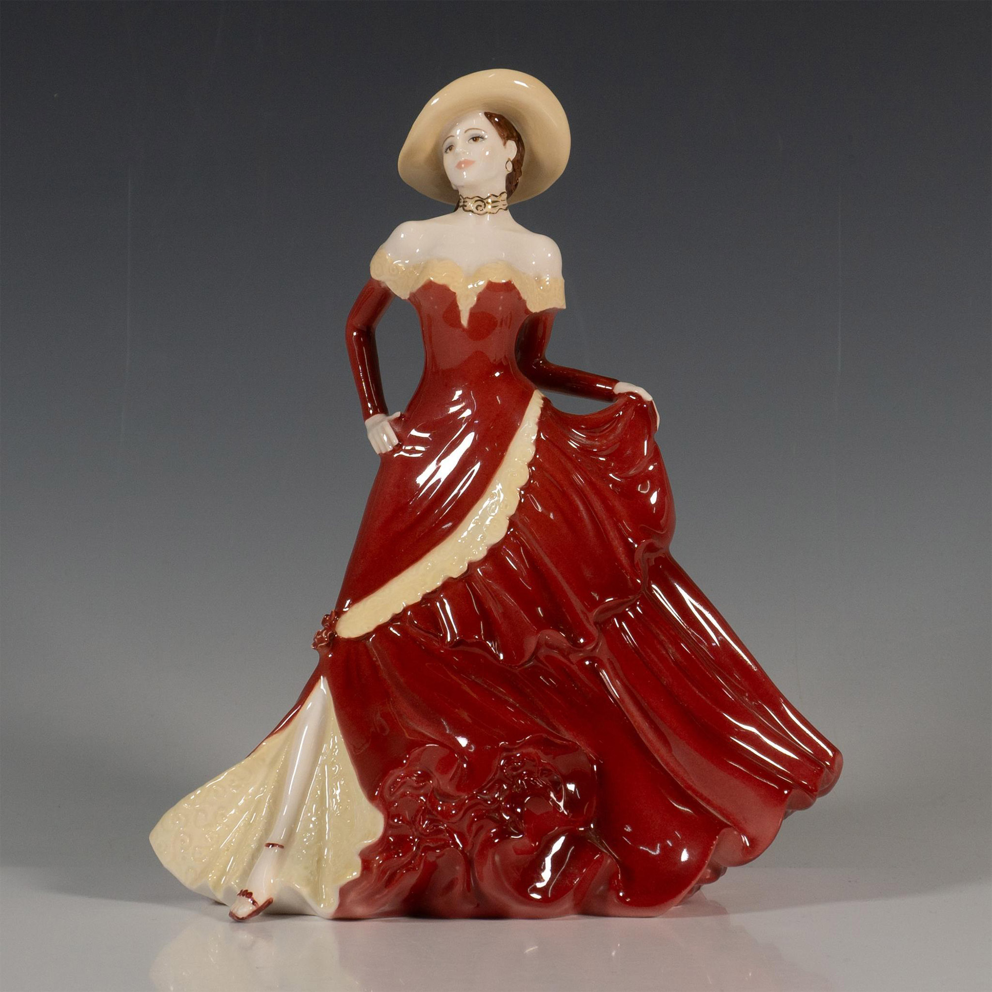 Coalport Porcelain Figurine, Ladies Of Fashion, Marilyn