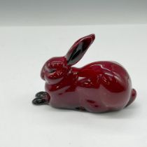 Royal Doulton Flambe Figurine, Crouching Hare HN2592