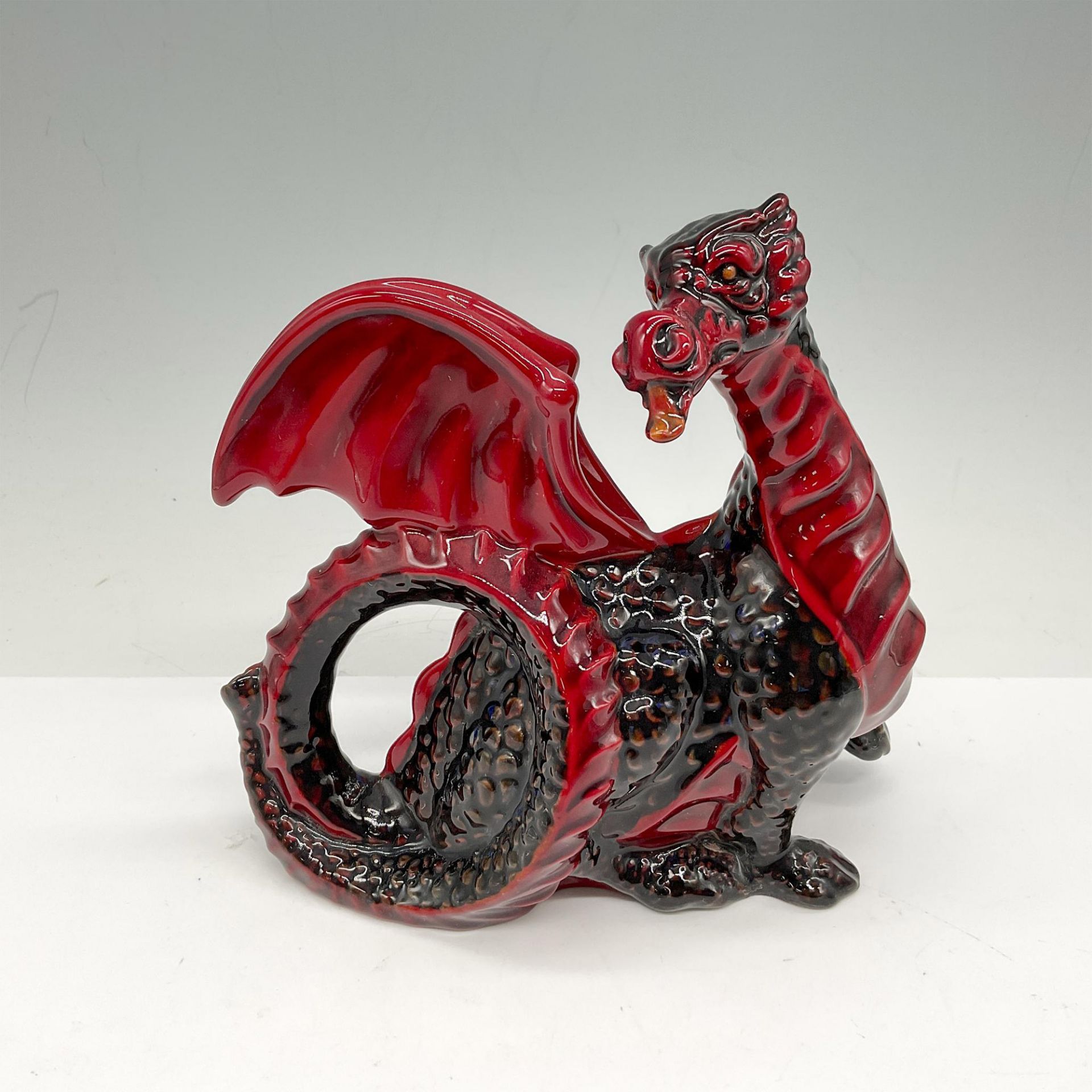 Royal Doulton Flambe Figurine, Dragon HN3552